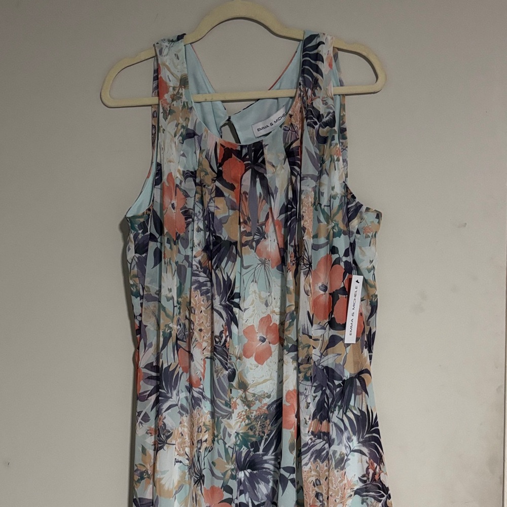Emma & Michele Multicolor Floral Dress